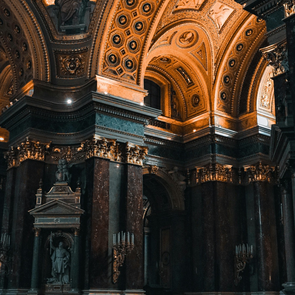 gewölbe des Stephansdom in Wien - Foto