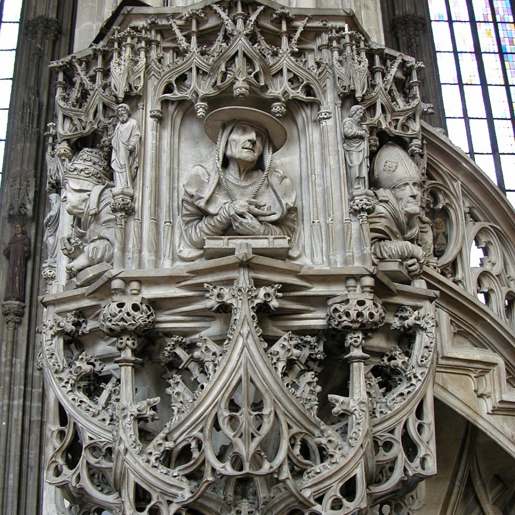 Wien - Stephansdom Bild der Kanzel